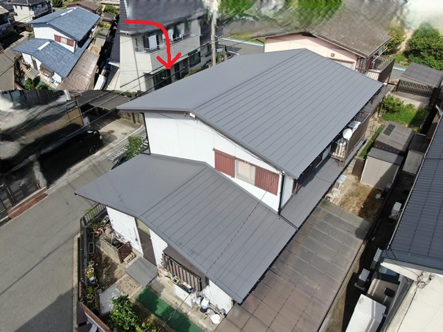 加古川市　C様　屋根カバー工法工事　施工写真